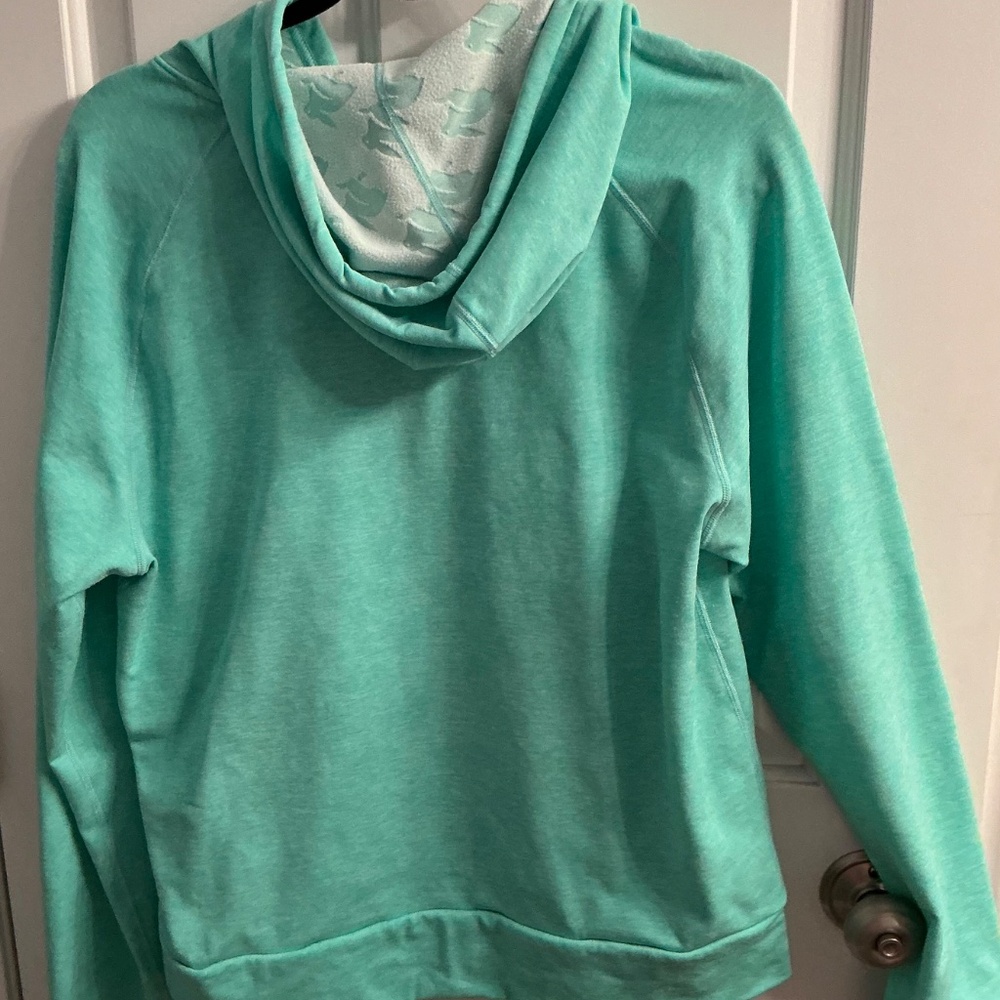Rabbit women’s green active hoodie size large - Picture 2 of 5